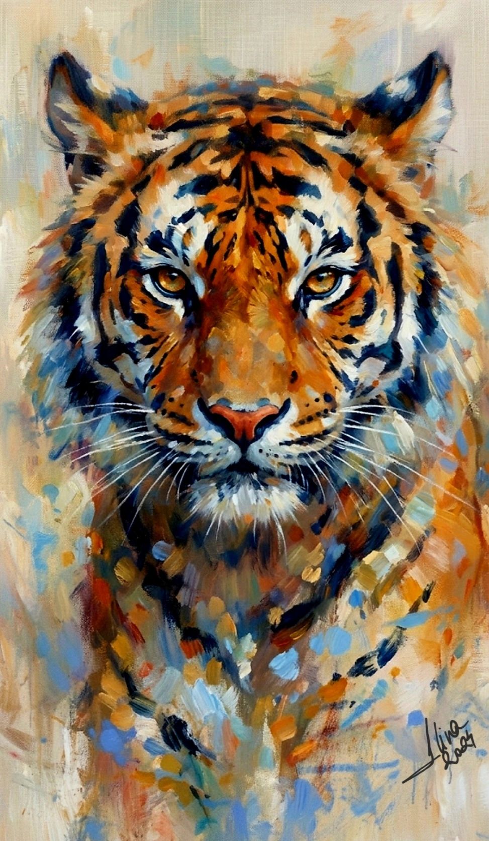 ArteDiAlina.com painting: Quiet Confidence